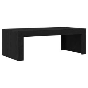 vidaXL Stolik kawowy Czarny Dąb 102 x 50 x 35 cm Drewno inżynieryjne