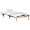 vidaXL Ramka ł&oacute;żka Naturalny 75 x 190 cm Lite drewno sosnowe