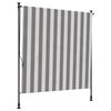 vidaXL Zewnętrzna Roleta Rolkowa Antracytowy i biały 100 x 270 cm