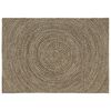 vidaXL Dywany pokojowe Naturalny i czarny 120 x 170 cm Juta