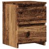 vidaXL Szafka nocna, stare drewno 30x30x40 cm, materiał drewnopochodny