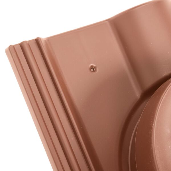 vidaXL Dach&oacute;wka przejściowa do instalacji solarnej, ceglana czerwień