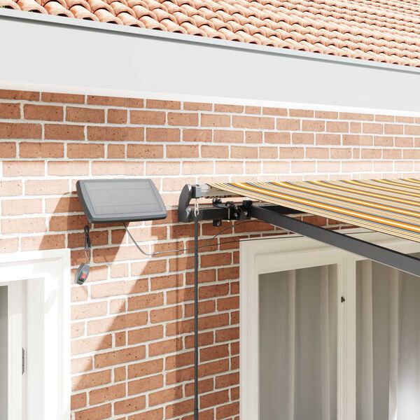 vidaXL Markiza zwijana Wielokolorowe 350 x 250 cm tkanina