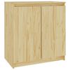 vidaXL Szafka, 60x36x65 cm, lite drewno sosnowe