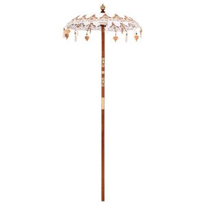 vidaXL Baliński Parasol Kremowy 125 x 125 x 260 cm