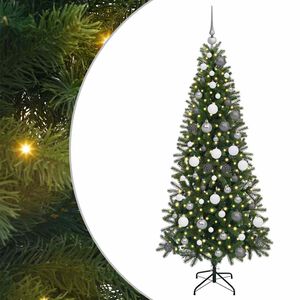 vidaXL Sztuczna choinka Zielony 180 cm PE i PVC