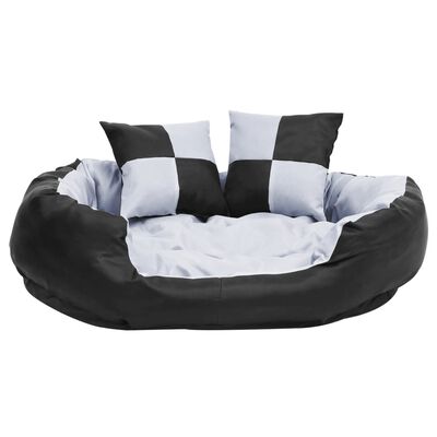 vidaXL Dwustronna poduszka dla psa, z możliwością prania, 85x70x20 cm