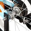 vidaXL Rower dla dzieci, 12 cali, czarno-niebieski