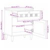 vidaXL Szafka Nocna Naturalny 50 x 33 x 60 cm Drewno z mango