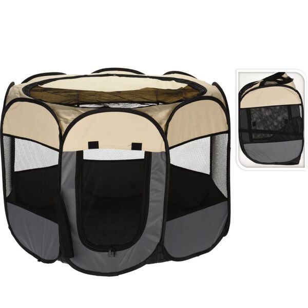 Pets Collection Rozkładany kojec dla psa, 91x91x58 cm