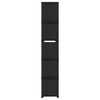 vidaXL Regał z 15 przegrodami, czarny, 103x30x175,5 cm, tkanina