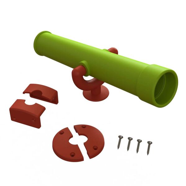 TRIGANO Teleskop 6 cm, zielono-czerwony