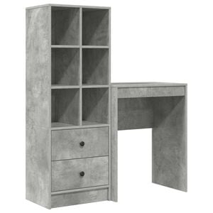 vidaXL Biurko Betonowy szary 105,5 x 34 x 127 cm 2 szt.