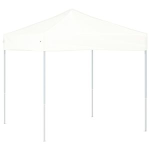 vidaXL Składany namiot imprezowy, 2x2 m, biały