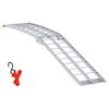 vidaXL Rampa Motocyklowa srebrny 340 kg na sztukę Aluminium