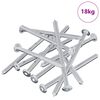 vidaXL Śruba 1000 szt. Srebrny M6 x 100 mm Stal