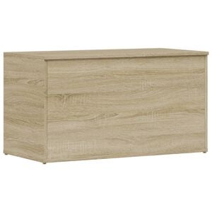 vidaXL Skrzynia, dąb sonoma, 84x42x46 cm, materiał drewnopochodny