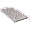 vidaXL Blat kuchenny, szary o strukturze granitu, 30x60x2,8 cm, płyta