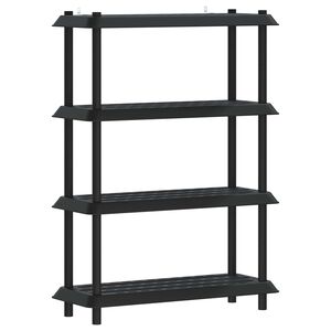 vidaXL Jednostka regałowa 4 poziom&oacute;w 100 x 40 x 136,5 cm PP