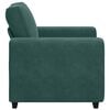 vidaXL Sofa Fotel Ciemnozielony 100x77x82 cm Aksamit