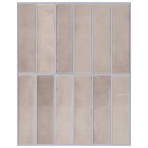 vidaXL Płytki prostokątne 10 szt. Beżowa kawa 29 x 23 x 0,08 cm