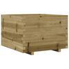 vidaXL Donica ogrodowa, 70x70x49,5 cm, impregnowane drewno sosnowe