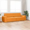 vidaXL Sofa Bed 200cm Ciemny Ż&oacute;łty tkanina