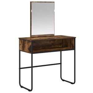 vidaXL Toaletka Dąb wędzony 81 x 40 x 131 cm Drewno inżynieryjne