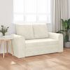 vidaXL Sofa Bed 60cm Kremowy Aksamit