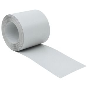 vidaXL Osłony na ogrodzenie, 10 szt., 252,5x19 cm, jasnoszare, PVC