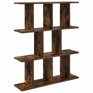 vidaXL P&oacute;łka ścienna Dąb wędzony 80 x 20 x 96 cm Drewno inżynieryjne