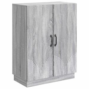 vidaXL Bufet Szary Sonoma 66 x 34,5 x 87 cm Drewno inżynieryjne
