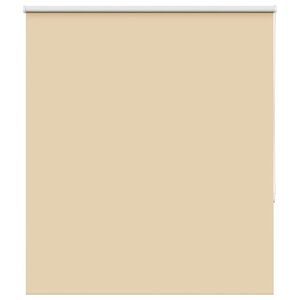 vidaXL Roleta zaciemniająca beżowa 135x130cm Szerokość tkaniny 131,6cm