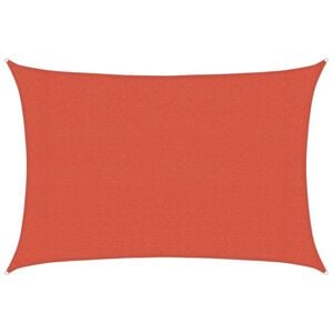 vidaXL Żagiel przeciwsłoneczny, 160 g/m&sup2;, terakotowy, 3x5 m, HDPE