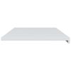 vidaXL Parapet okienny Biały 120 x 50 x 4,5 cm PVC
