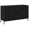 vidaXL Bufet Czarny Dąb 100 x 36 x 60 cm Drewno inżynieryjne