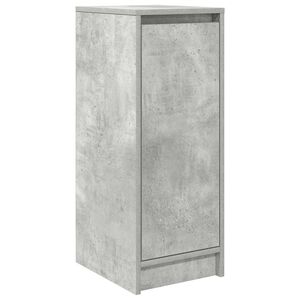 vidaXL Szafka na buty Beton Szary 29,5x34x76 cm Drewno klejone