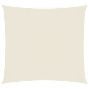vidaXL Kwadratowy żagiel ogrodowy, tkanina Oxford, 4,5x4,5 m, kremowy