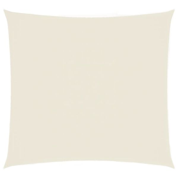 vidaXL Kwadratowy żagiel ogrodowy, tkanina Oxford, 4,5x4,5 m, kremowy