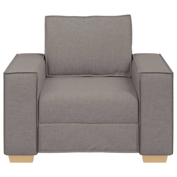 vidaXL Sofa Fotel Taupe 100x78x84 cm Tkanina