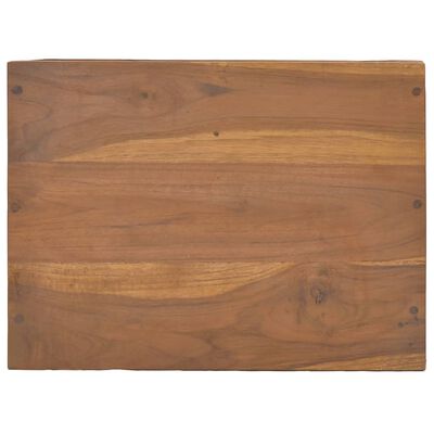 vidaXL Szafka nocna, 40x30x45 cm, lite drewno tekowe