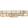 vidaXL Zestaw sof na zewnątrz 6 pcs Biały 79 x 79 x 37 cm