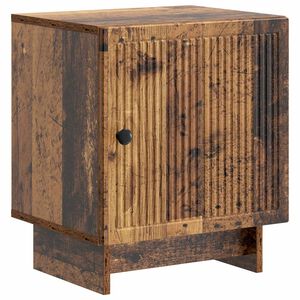 vidaXL Szafka Nocna Stare drewno 43 x 34,5 x 50 cm Drewno inżynieryjne