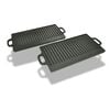 vidaXL Taca Grillowa 2 szt. Żeliwna Odwracalna 50x23 cm