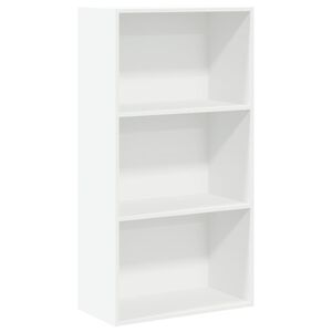 vidaXL Regał na książki, biały, 60x30x114 cm, materiał drewnopochodny