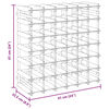 vidaXL Stojak na 42 butelki wina, czarny, lite drewno sosnowe