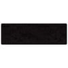 vidaXL Chodnik dywanowy Czarny 100 x 250 cm 100% Poliester Tuft