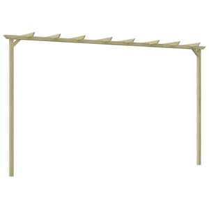 vidaXL Pergola ogrodowa, impregnowane drewno sosnowe, 360x200x60cm