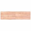 vidaXL Blat, jasnobrązowy 180x50x(2-4)cm drewno z naturalną krawędzią