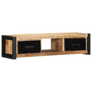 vidaXL Szafka RTV 100x30x25 cm lite drewno surowe mango
